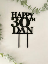 Load image into Gallery viewer, Single Layer Cake Toppers