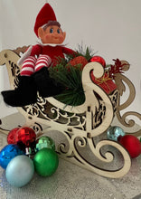 Load image into Gallery viewer, Elf arrival sleigh - B’Spoke Laser Works