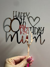 Load image into Gallery viewer, Single Layer Cake Toppers