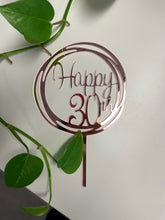 Load image into Gallery viewer, Single Layer Cake Toppers