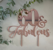 Load image into Gallery viewer, Single Layer Cake Toppers