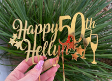 Load image into Gallery viewer, Single Layer Cake Toppers