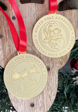 Load image into Gallery viewer, Santa’s Nice list medal