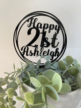 Load image into Gallery viewer, Single Layer Cake Toppers