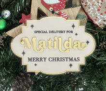 Load image into Gallery viewer, Christmas Crate Plaque only