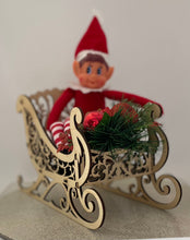 Load image into Gallery viewer, Elf arrival sleigh - B’Spoke Laser Works
