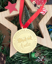Load image into Gallery viewer, Santa’s Nice list medal