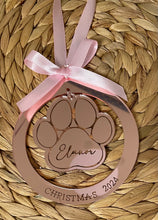 Load image into Gallery viewer, Dog paw dangling paw