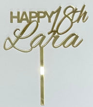 Load image into Gallery viewer, Single Layer Cake Toppers