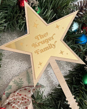 Load image into Gallery viewer, Christmas Tree Family Star - B’Spoke Laser Works