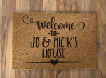 Load image into Gallery viewer, PERSNALISED  DOORMATS - B’Spoke Laser Works