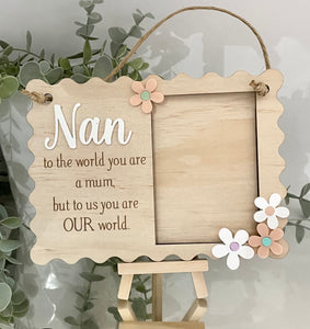 Personalised photo frame - B’Spoke Laser Works