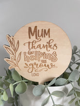 Load image into Gallery viewer, Mother’s Day planter sticks - B’Spoke Laser Works
