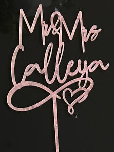 Single Layer Cake Toppers