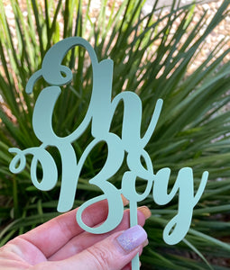 Single Layer Cake Toppers