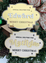 Load image into Gallery viewer, Christmas Crate Plaque only
