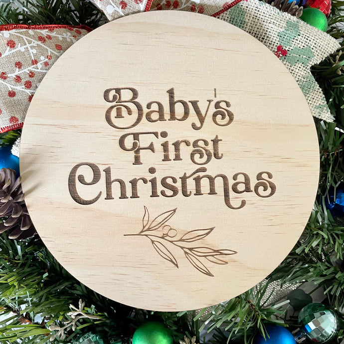 Baby’s first Christmas - B’Spoke Laser Works