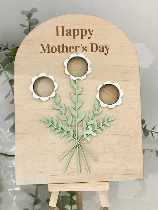 MOTHER'S DAY FLOWER PLAQUE - B’Spoke Laser Works