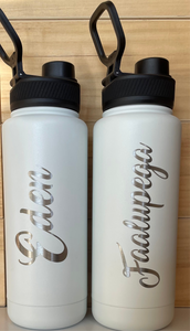 Engraving service Water bottles