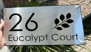 Acrylic House signs