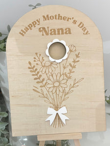 MOTHER'S DAY FLOWER PLAQUE - B’Spoke Laser Works