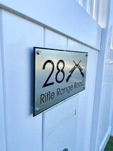 Acrylic House signs