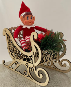 Elf arrival sleigh - B’Spoke Laser Works