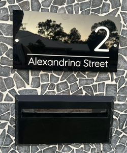 Acrylic House signs