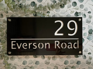 Acrylic House signs