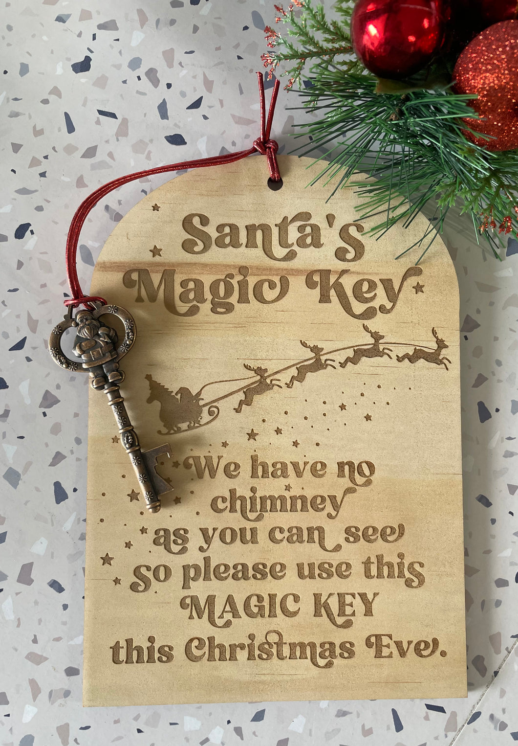 Santa’ Magic Key - B’Spoke Laser Works
