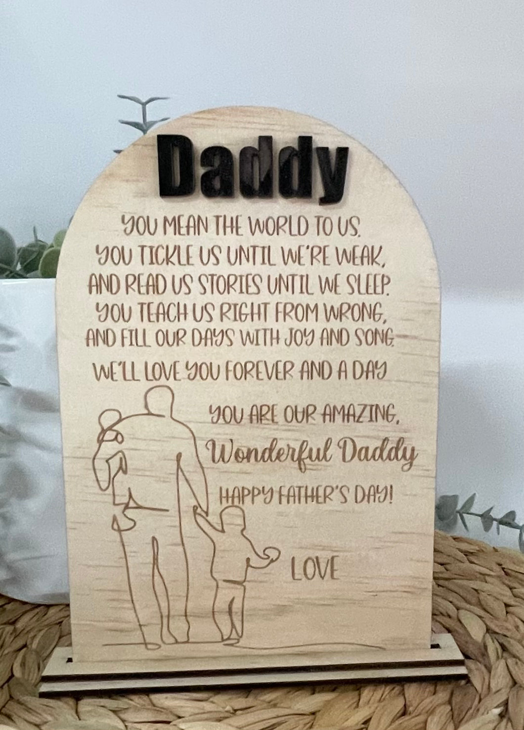 Father’s Day Arch