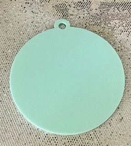 Coloured blank Christmas baubles - B’Spoke Laser Works