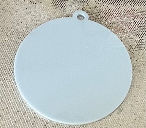 Coloured blank Christmas baubles - B’Spoke Laser Works