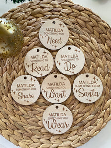 Gift tags - Something you ….