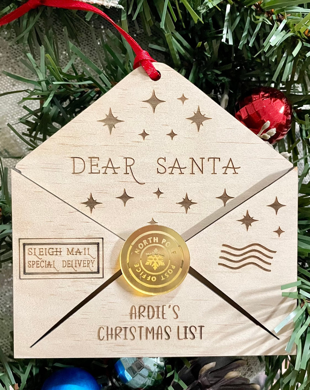 Letter to Santa - B’Spoke Laser Works