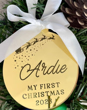 Load image into Gallery viewer, Baby’s First Christmas Baubles - B’Spoke Laser Works
