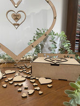 Load image into Gallery viewer, Heart Wedding drop box - B’Spoke Laser Works
