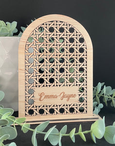 Ply Rattan earring holders - B’Spoke Laser Works