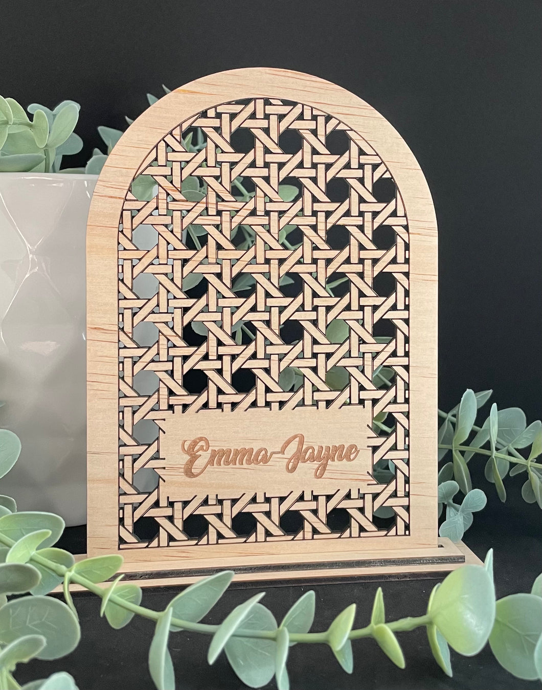 Ply Rattan earring holders - B’Spoke Laser Works