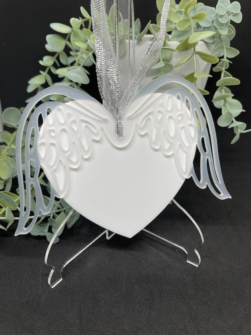 Joint angel wings with heart - B’Spoke Laser Works