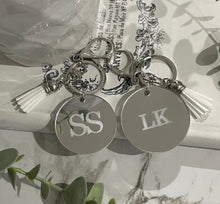 Load image into Gallery viewer, Personalised Mirror Keyring - B’Spoke Laser Works
