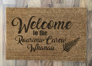 PERSNALISED  DOORMATS - B’Spoke Laser Works