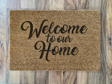Load image into Gallery viewer, PERSNALISED  DOORMATS - B’Spoke Laser Works
