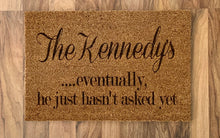 Load image into Gallery viewer, PERSNALISED  DOORMATS - B’Spoke Laser Works
