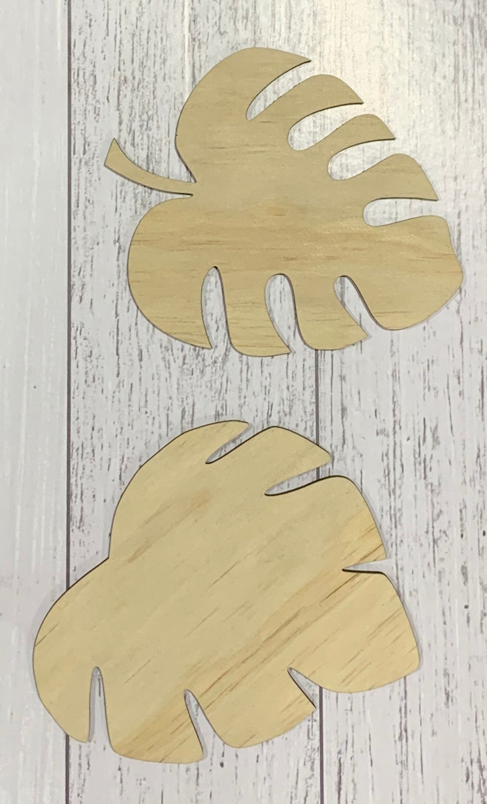 Blank Leaf Door Plaque - B’Spoke Laser Works