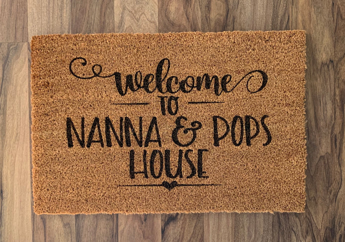 PERSNALISED  DOORMATS - B’Spoke Laser Works
