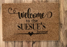 Load image into Gallery viewer, PERSNALISED  DOORMATS - B’Spoke Laser Works
