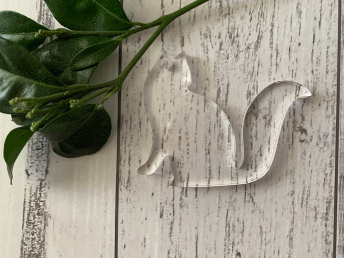 Acrylic Kat Keyring - B’Spoke Laser Works