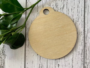 Blank Plywood Tags Round - B’Spoke Laser Works