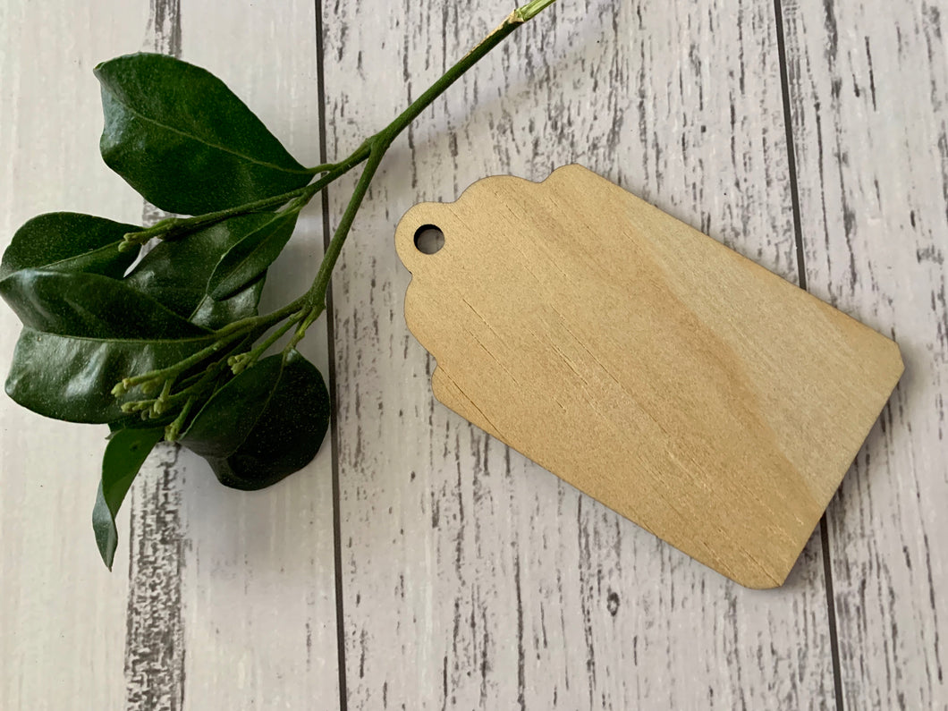 Blank Plywood Tags - B’Spoke Laser Works
